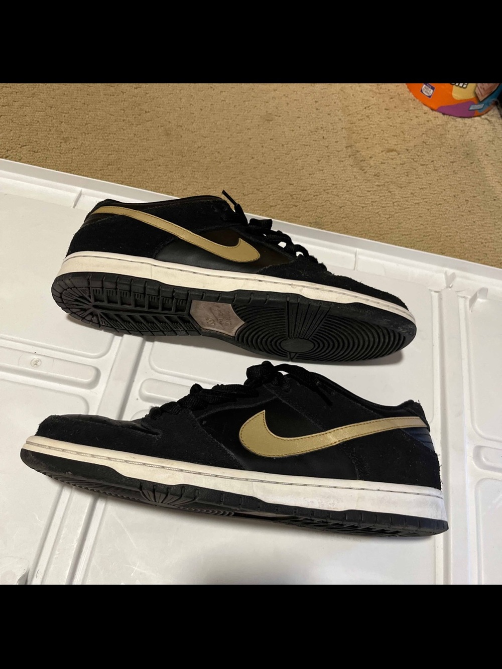 Nike Dunk SB Pro Low Metallic Gold 2018 Takashi Size 11.5 BQ6817-002
